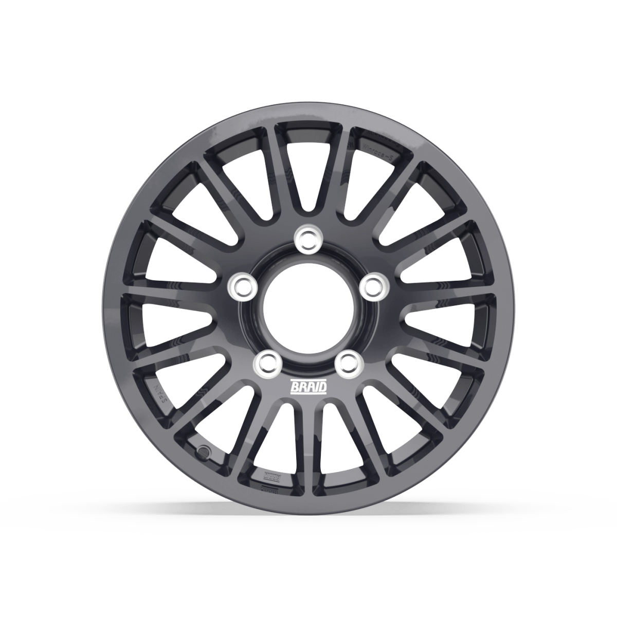 Jante Alu BRAID Winrace Noire 8x18 5x120 ET20 Xperts 4x4