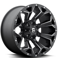 Jante Aluminium FUEL ASSAULT Matte Black & Milled sur Xperts4x4 Accessoires 4x4 Off-Road