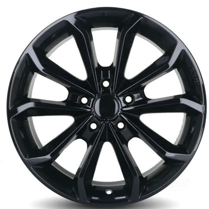 Jante Aluminium RUUUD 8x18 5x120 ET50 Gloss Black - Craftstar (Xenon) sur Xperts4x4 Accessoires 4x4 Off-Road