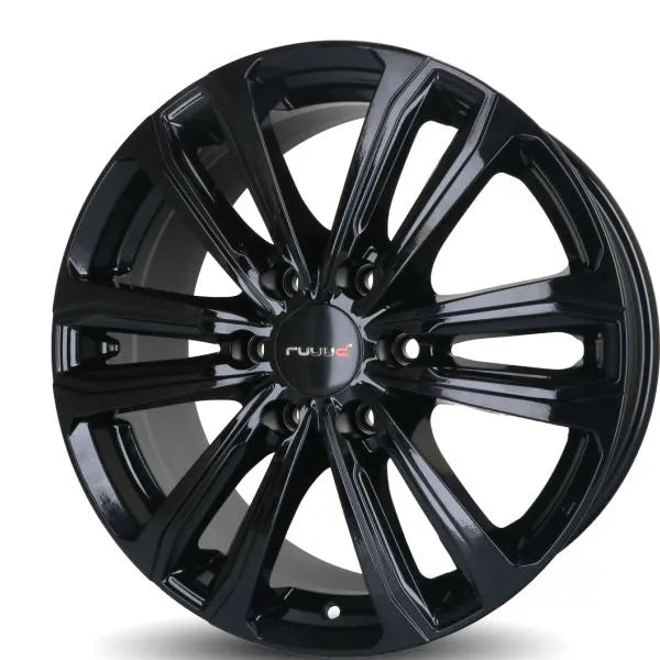 Jante Aluminium RUUUD Namur 7.5x17 6x125 ET50 CTR74.1 - Gloss Black sur Xperts4x4 Accessoires 4x4 Off-Road