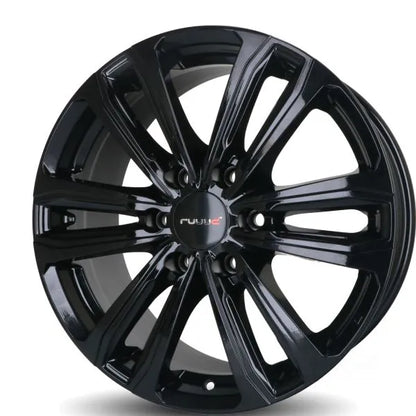 Jante Aluminium RUUUD Namur 7.5x17 6x125 ET50 CTR74.1 - Gloss Black sur Xperts4x4 Accessoires 4x4 Off-Road