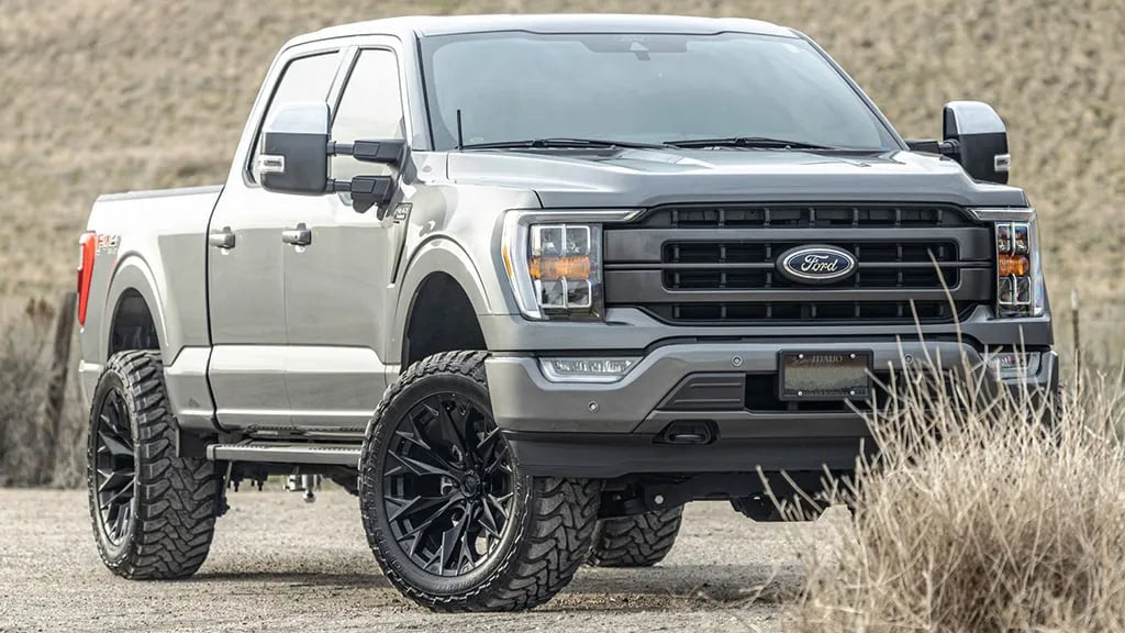 Jante Fuel D804 Flame 22x12 6x139.7 ET-44 | Noir Mat sur Xperts4x4 Accessoires 4x4 Off-Road