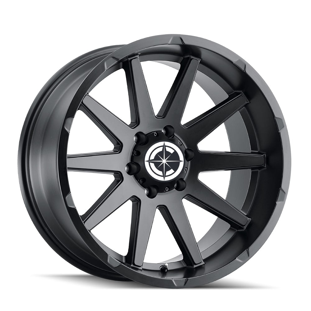 Jante OC WHEELS 143 Noir Mat 9x17 5x127 ET-12 CB71.6 sur Xperts4x4 Accessoires 4x4 Off-Road