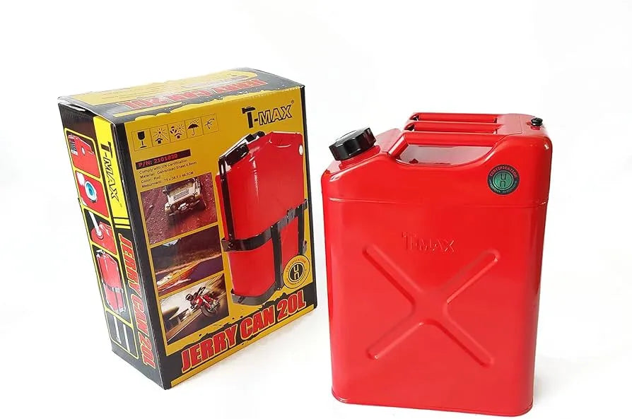 JERRYCAN 20L T-MAX | Résistant et Prêt pour l'Aventure 4x4 sur Xperts4x4 Accessoires 4x4 Off-Road