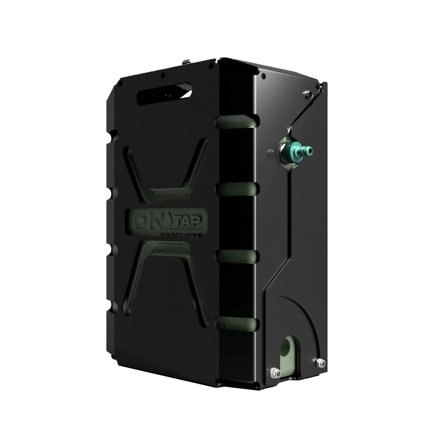 Support Jerry Can 22L Verrouillable Noir - ONTAP sur Xperts4x4 Accessoires 4x4 Off-Road