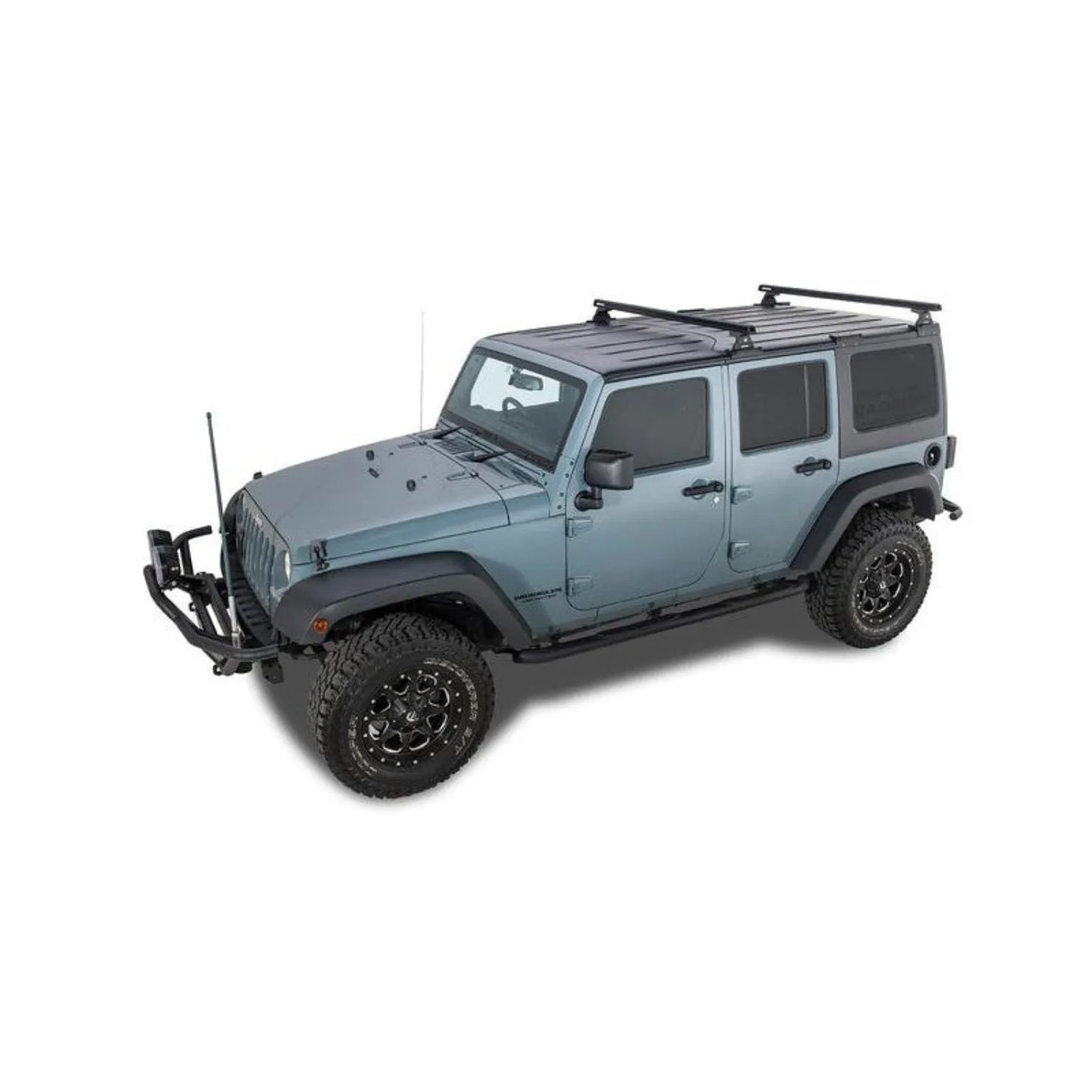 Kit x2 Barres de Toit 1500mm Heavy Duty (Système Backbone) - Jeep Wrangler JK 4 portes - RHINO-RACK sur Xperts4x4 Accessoires 4x4 Off-Road