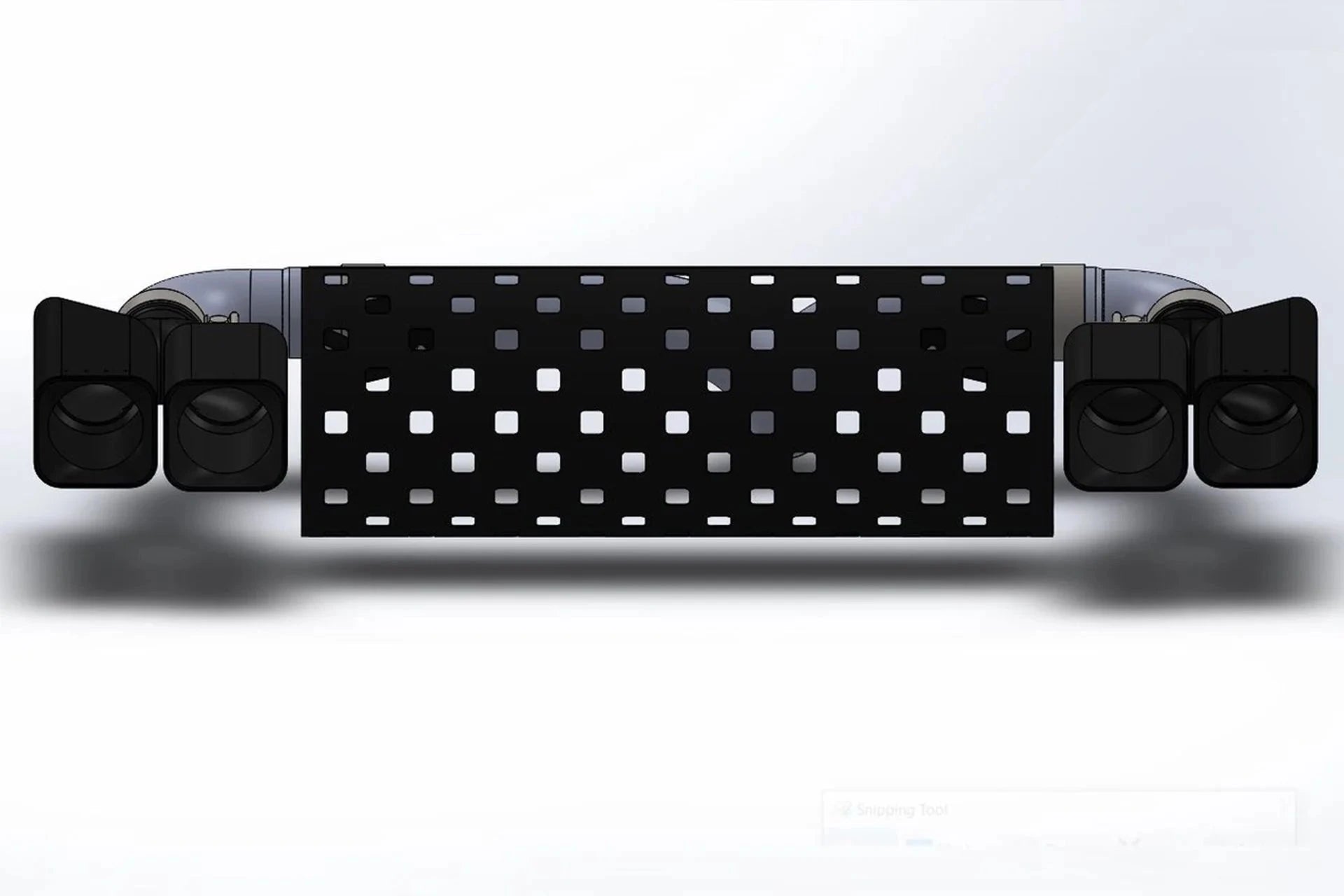 Échappement Quad Satin Black KAHN - Defender 110 2.0L (2020+) sur Xperts4x4 Accessoires 4x4 Off-Road