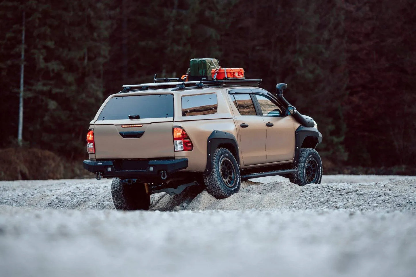 Galerie de toit pour Toyota Hilux REVO 2016-Present | RIVAL 4x4 | 1430 x 1235mm sur Xperts4x4 Accessoires 4x4 Off-Road