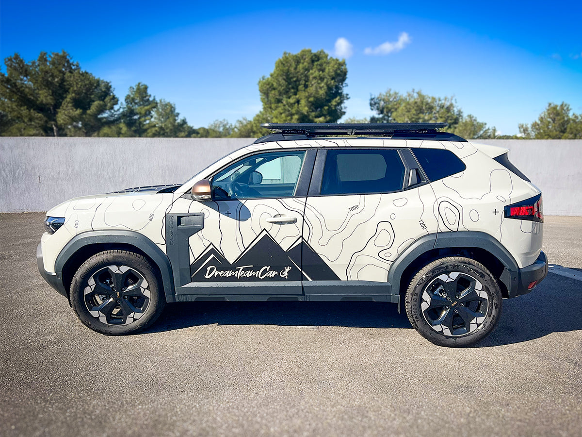 Kit Galerie intégrale Pioneer 1300x1430mm Rhino-Rack - Dacia Duster 2024+ sur Xperts4x4 Accessoires 4x4 Off-Road