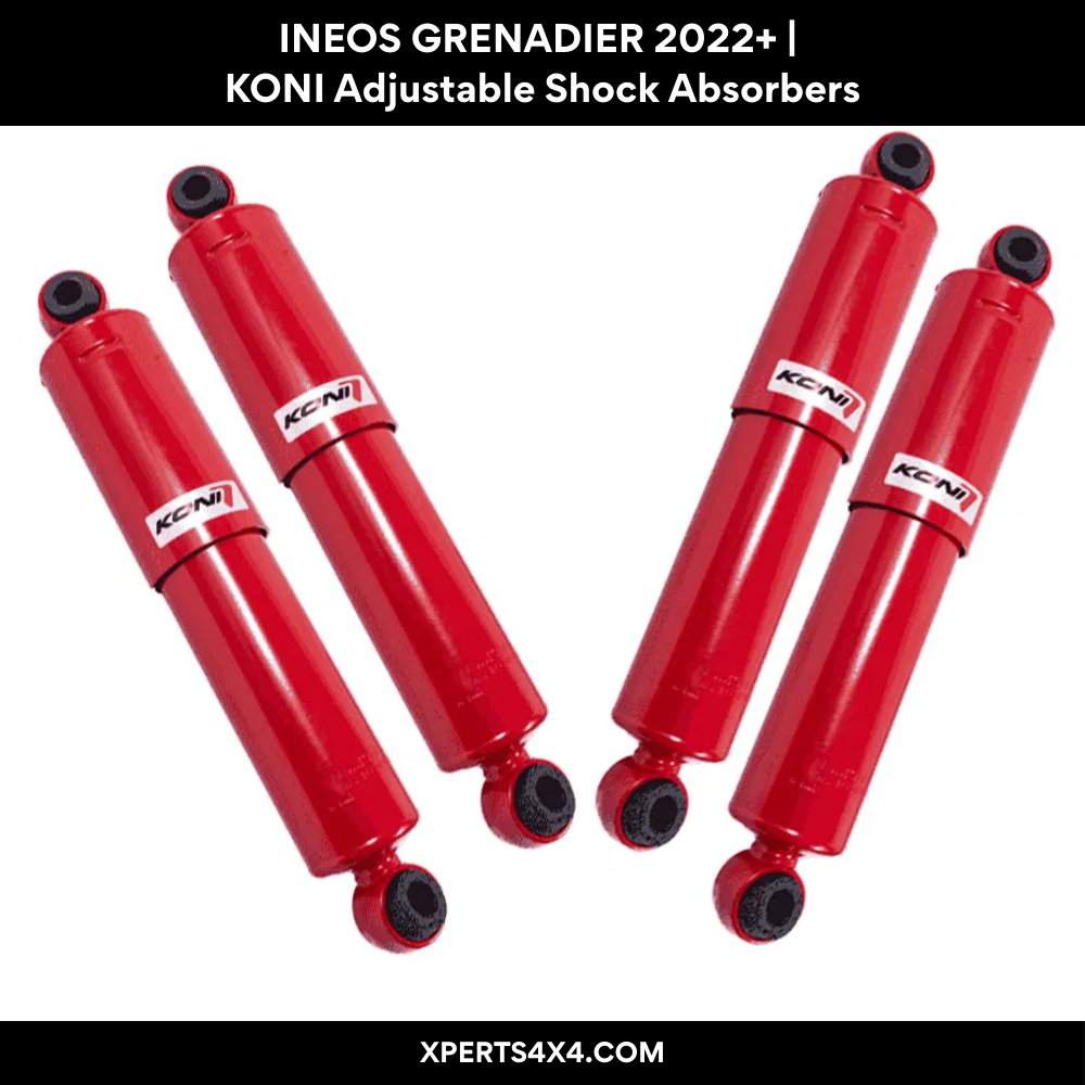 Amortisseur KONI Heavy Track RAID - INEOS Grenadier +0-50mm Rehausse sur Xperts4x4 Accessoires 4x4 Off-Road