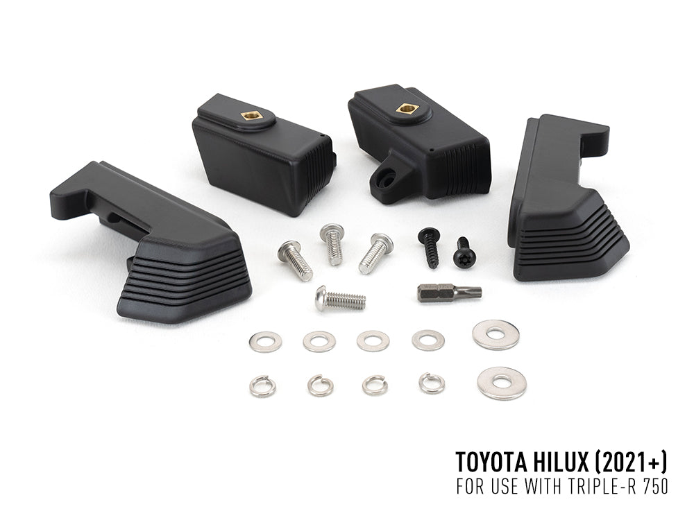 Pack LED Calandre LAZER LAMPS pour Toyota Hilux Active et Icon 2017-2020, éclairage LED robuste pour calandre.
