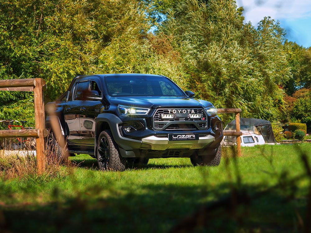 Pack LED Calandre LAZER LAMPS Toyota Hilux GR Sport sur Xperts4x4 Accessoires 4x4 Off-Road