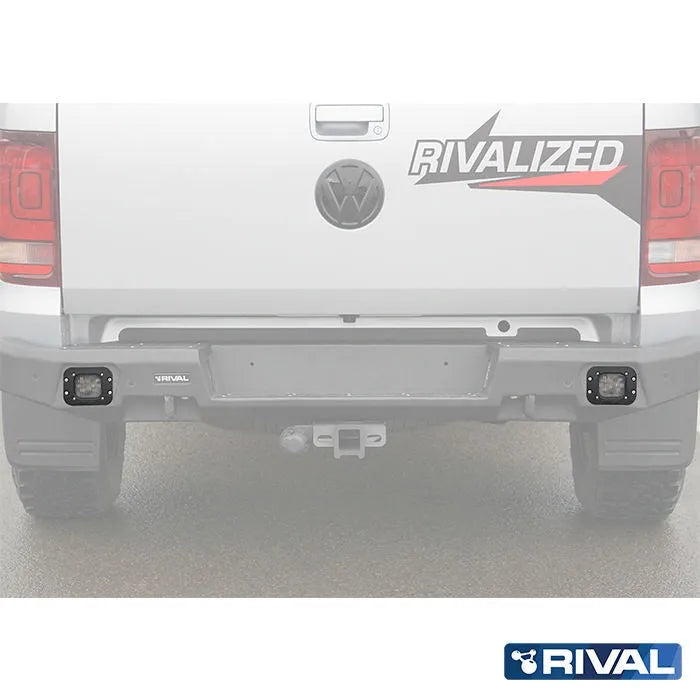 Pare-choc Arriere Aluminium Rival - Ford Ranger 2011 - 2018 sur Xperts4x4 Accessoires 4x4 Off-Road