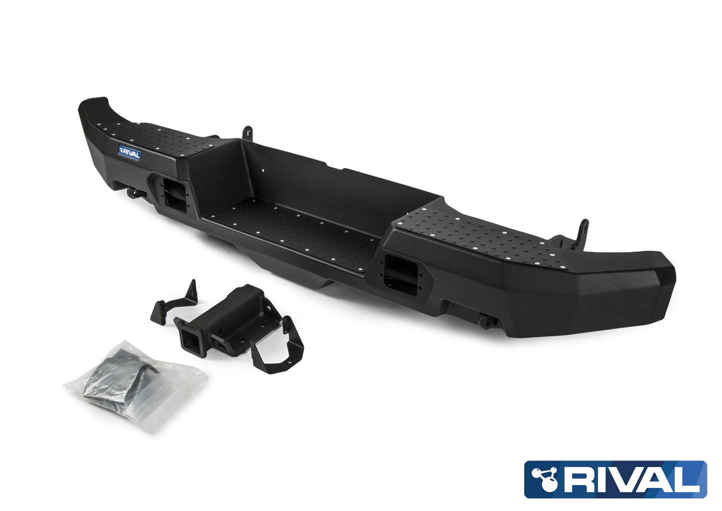 Pare-choc Arrière Aluminium Rival4x4 - Hilux Vigo & Revo sur Xperts4x4 Accessoires 4x4 Off-Road