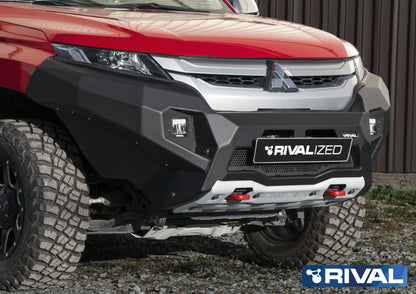 Pare-choc Avant Aluminium Mitsubishi L200 2019-2023 | RIVAL sur Xperts4x4 Accessoires 4x4 Off-Road