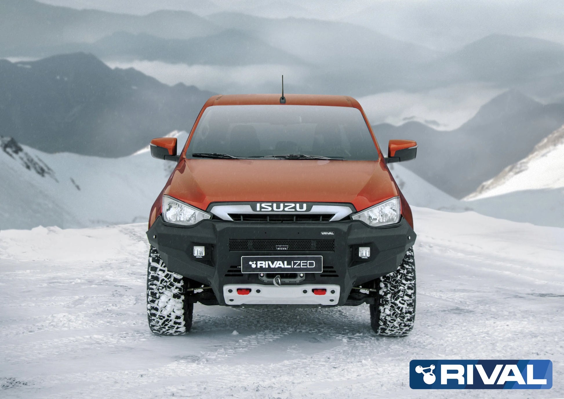 Pare-choc Avant Aluminium Rival4x4 - Isuzu D-max N60 2020+ sur Xperts4x4 Accessoires 4x4 Off-Road