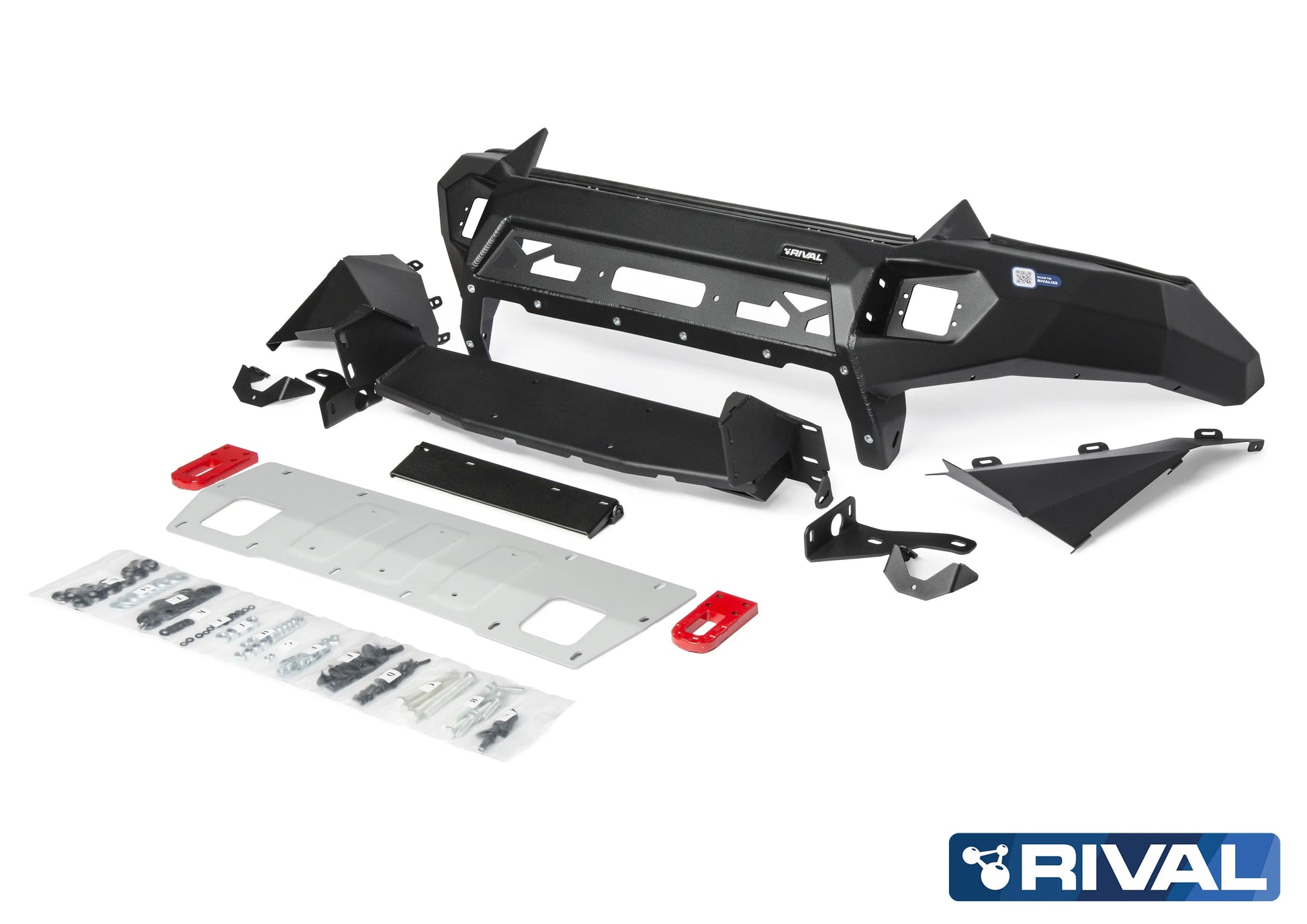 Pare-choc Avant Aluminium Rival4x4 - Isuzu Dmax 2017-2020 sur Xperts4x4 Accessoires 4x4 Off-Road