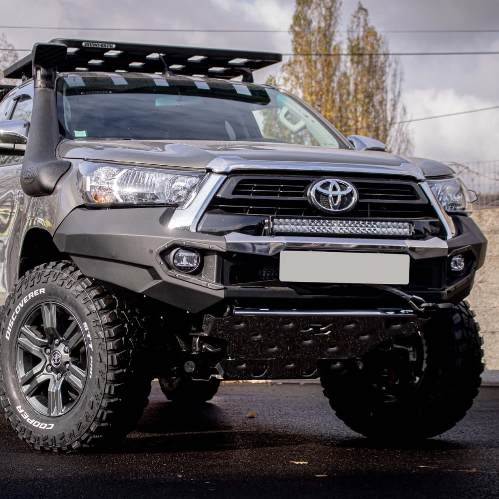 Pare-choc Avant Aluminium Rival4x4 - Toyota Hilux REVO 2016-2020 sur Xperts4x4 Accessoires 4x4 Off-Road