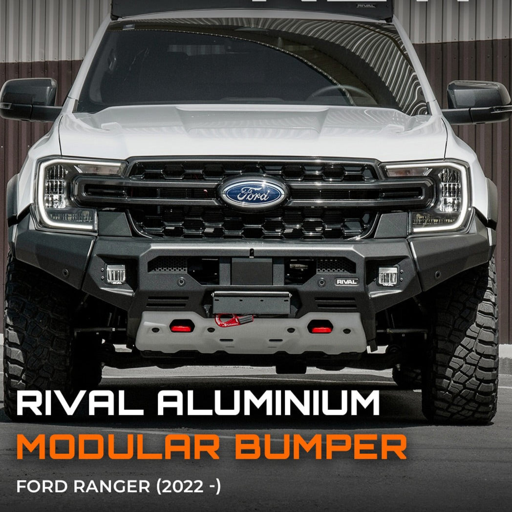 Pare-choc Avant GEN2 RIVAL Aluminium Ford Ranger 2023+ sur Xperts4x4 Accessoires 4x4 Off-Road