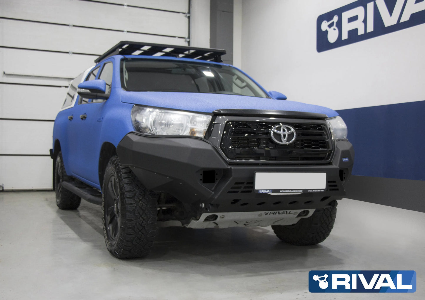 Pare-choc Avant Rival Aluminium - Toyota Hilux Invincible 2018-20 sur Xperts4x4 Accessoires 4x4 Off-Road