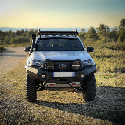 Pare-choc Avant Rival Aluminium - Toyota Hilux Invincible 2018-20 sur Xperts4x4 Accessoires 4x4 Off-Road