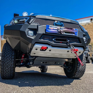 Pare-choc Avant Rival Toyota Hilux 2021 a Present  Léger et Robuste sur Xperts4x4 Accessoires 4x4 Off-Road
