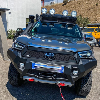 Pare-choc Avant Rival Toyota Hilux 2021 a Present  Léger et Robuste sur Xperts4x4 Accessoires 4x4 Off-Road