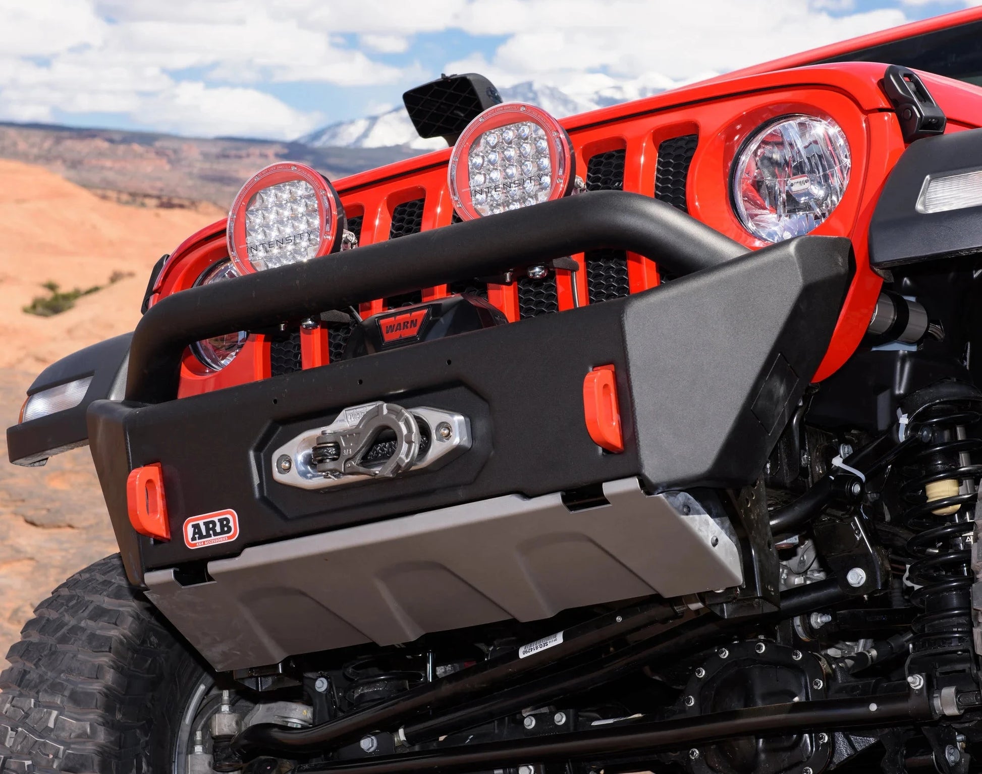 Pare-chocs ARB Bondi Stubby pour Jeep Wrangler JL & Gladiator sur Xperts4x4 Accessoires 4x4 Off-Road