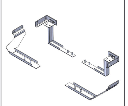Fixations pour Plateau Coulissant RUUUD pour Ford Ranger/Raptor & VW Amarok 2023+ sur Xperts4x4 Accessoires 4x4 Off-Road