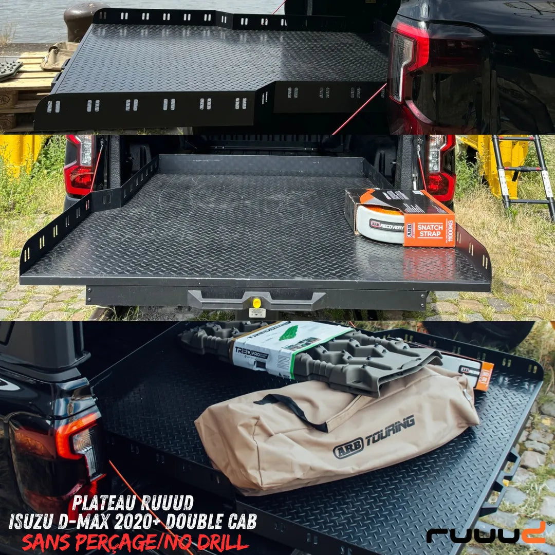 Plateau Coulissant Isuzu Dmax 2020+ | RUUUD – Sans Perçage, Ultra Résistant sur Xperts4x4 Accessoires 4x4 Off-Road