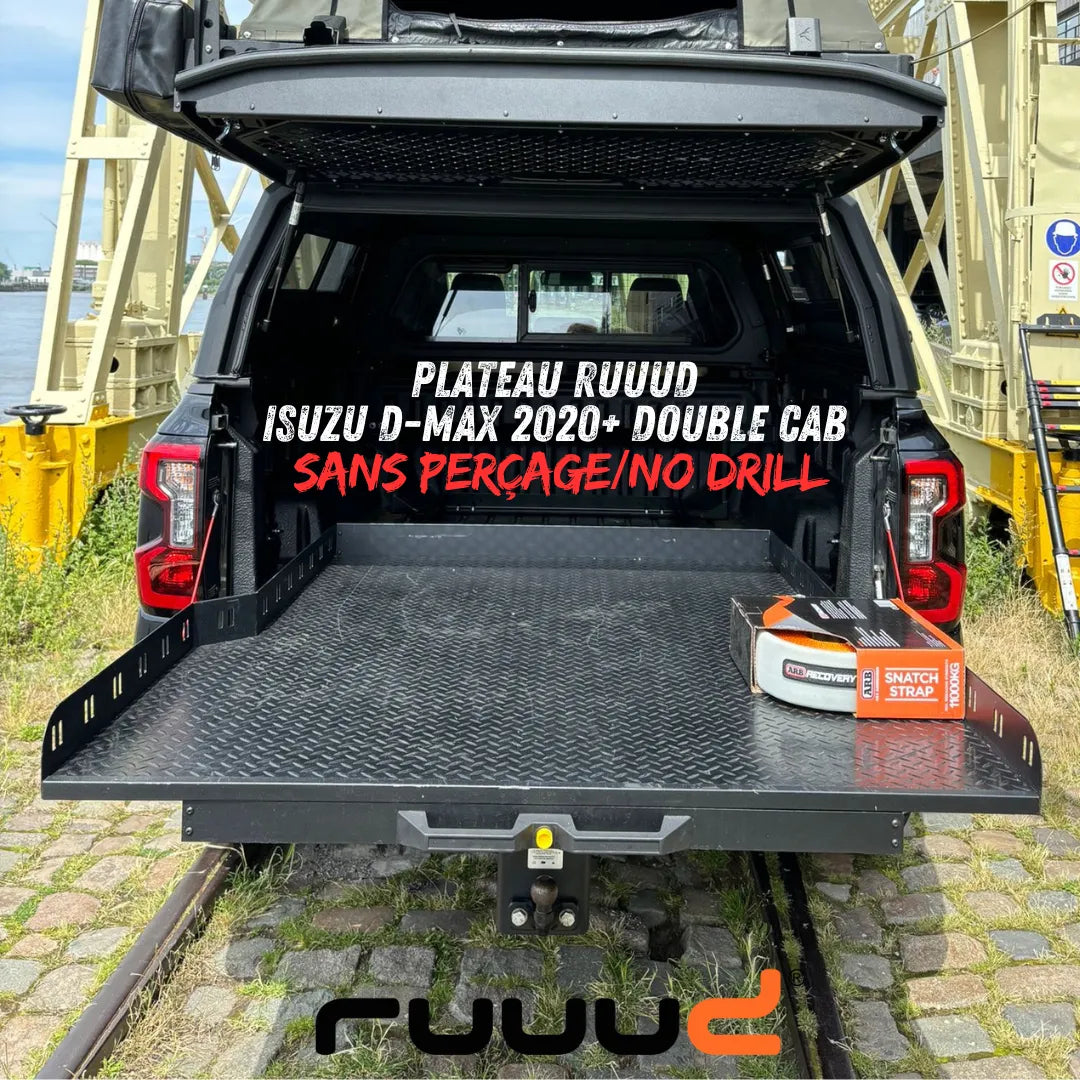 Plateau Coulissant Isuzu Dmax 2020+ | RUUUD – Sans Perçage, Ultra Résistant sur Xperts4x4 Accessoires 4x4 Off-Road