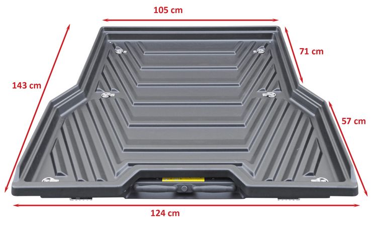 Plateau Coulissant Robuste pour Pick-up Double Cab | Systeme Universel sur Xperts4x4 Accessoires 4x4 Off-Road