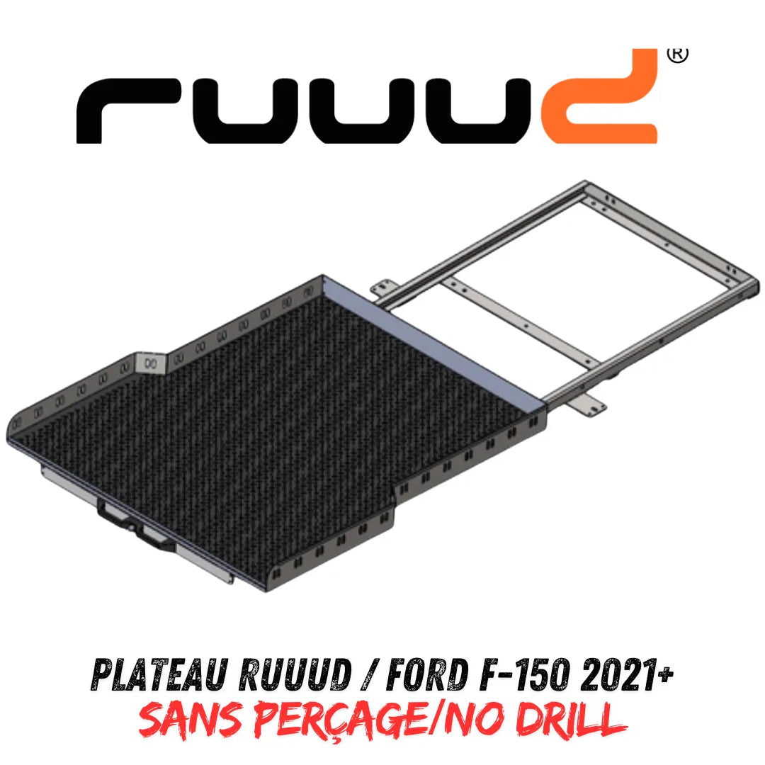 Plateau Coulissant RUUUD Ford F-150 2021+ | Installation Sans Perçage sur Xperts4x4 Accessoires 4x4 Off-Road