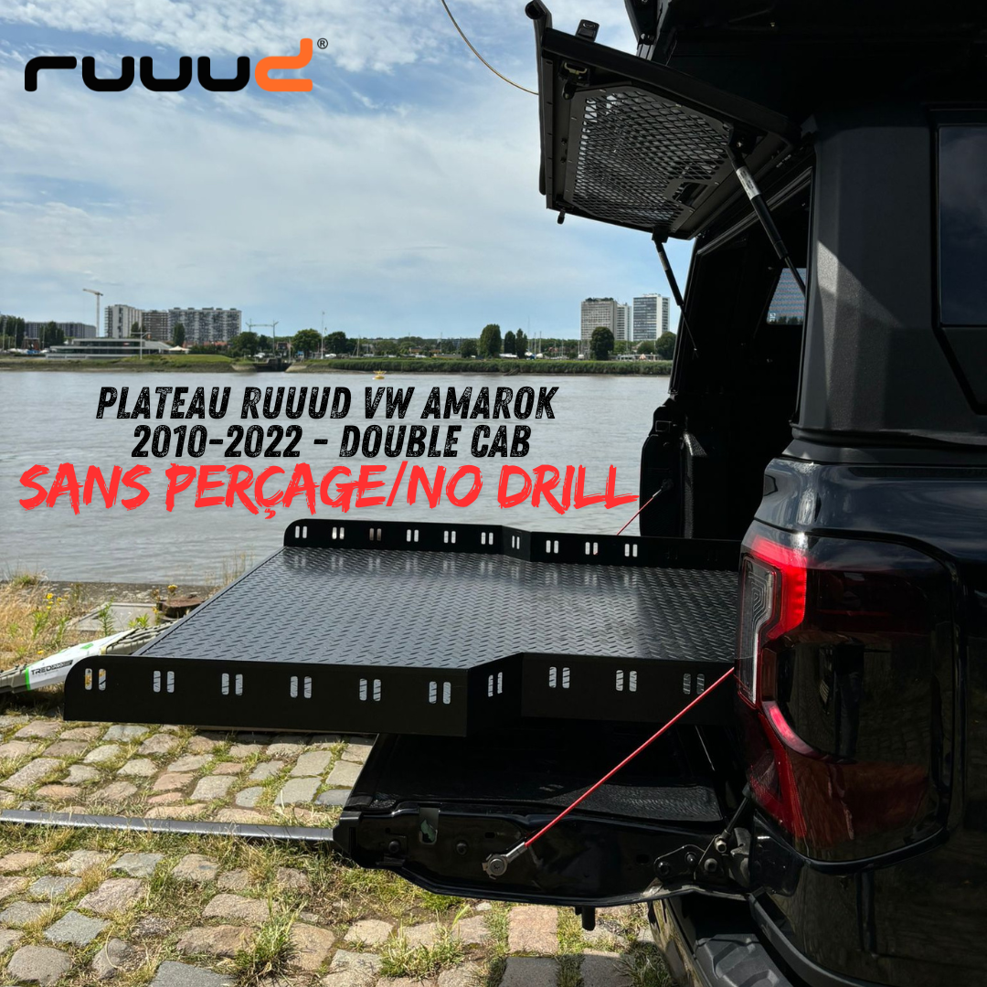 Plateau Coulissant RUUUD VW Amarok 2010-2022 Double Cab sur Xperts4x4 Accessoires 4x4 Off-Road