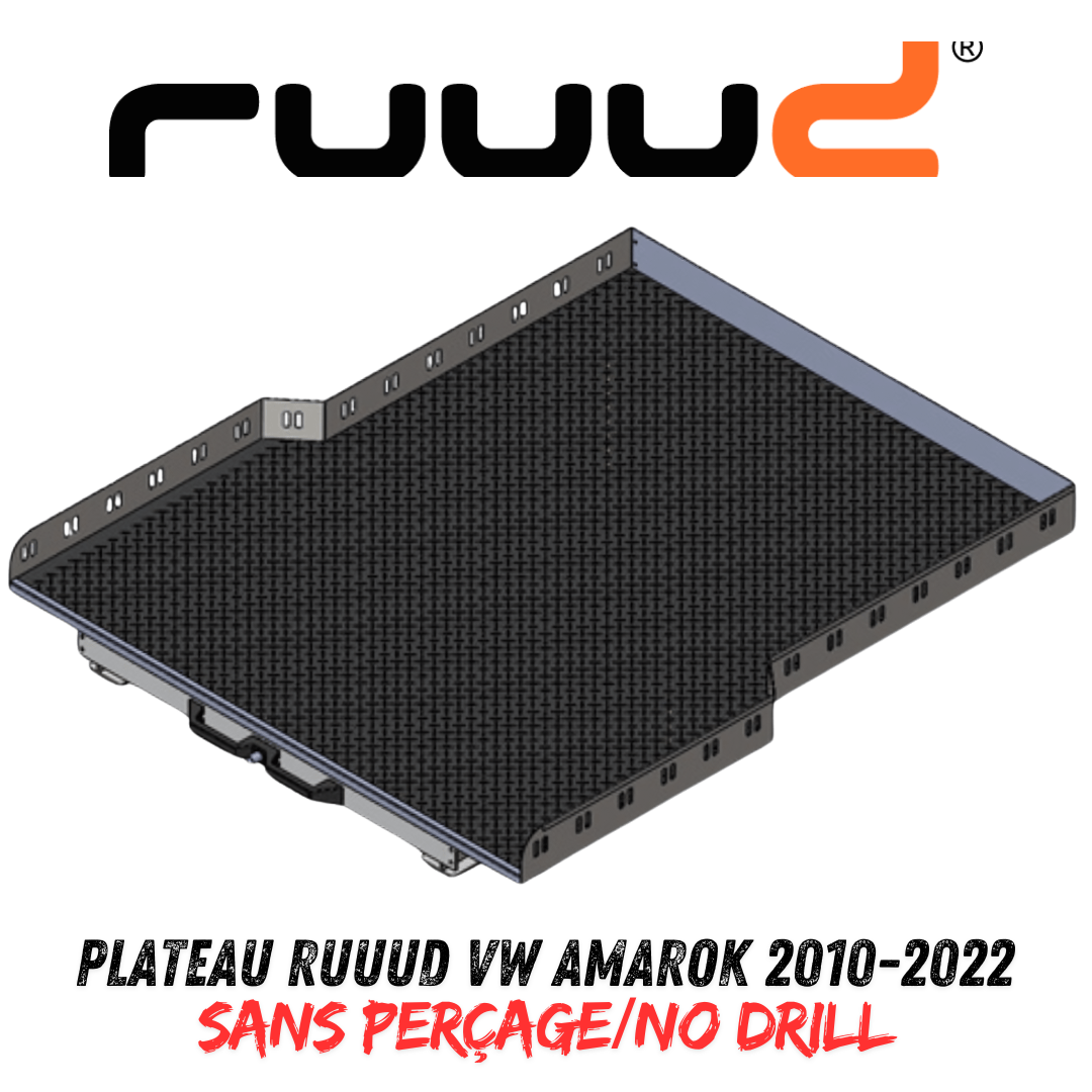 Plateau Coulissant RUUUD VW Amarok 2010-2022 Double Cab sur Xperts4x4 Accessoires 4x4 Off-Road