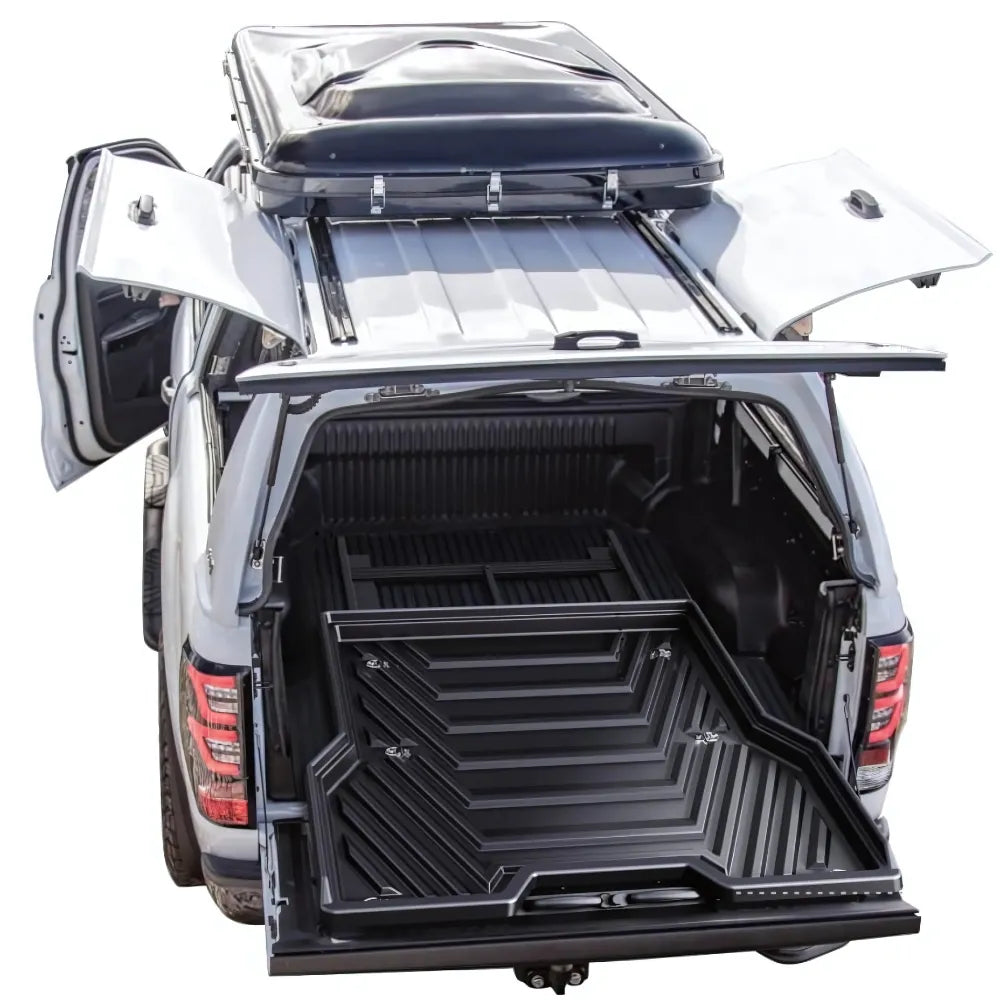 Plateau Coulissant Toyota Hilux 2016 a Present | Plateau de Benne sur Xperts4x4 Accessoires 4x4 Off-Road