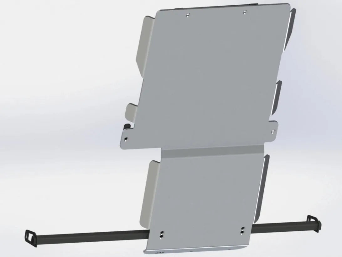 Blindage Boîte & Transfert Alu 8mm - Nissan Pathfinder R51 | N4 Offroad sur Xperts4x4 Accessoires 4x4 Off-Road