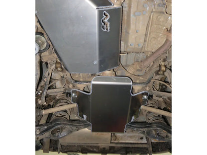 Blindage Pont Arrière N4 Offroad Mitsubishi Pajero 2000-18 - Aluminium 8mm sur Xperts4x4 Accessoires 4x4 Off-Road