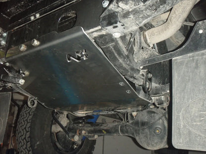 Blindage Réservoir 6mm Aluminium Land Rover Defender 110/130 sur Xperts4x4 Accessoires 4x4 Off-Road