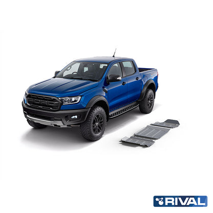 Kit Protections Inférieures Ford Raptor 2018-2022 Aluminium 6mm - Rival4x4 sur Xperts4x4 Accessoires 4x4 Off-Road