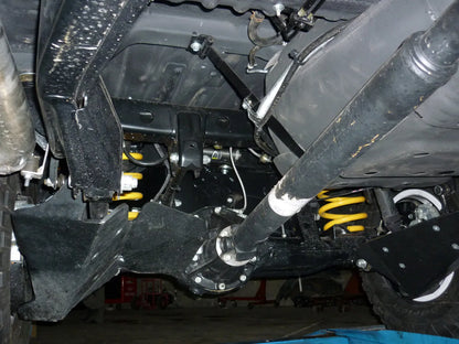 Protection Amortisseurs Arrière PEHD 8mm Toyota LC 80/100/105 sur Xperts4x4 Accessoires 4x4 Off-Road