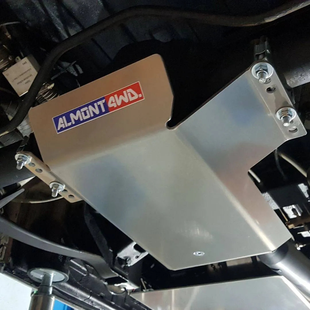 Protection Duralumin 6mm Almont4wd Blocage Differentiel Arriere | MAN TGE 4x4 sur Xperts4x4 Accessoires 4x4 Off-Road