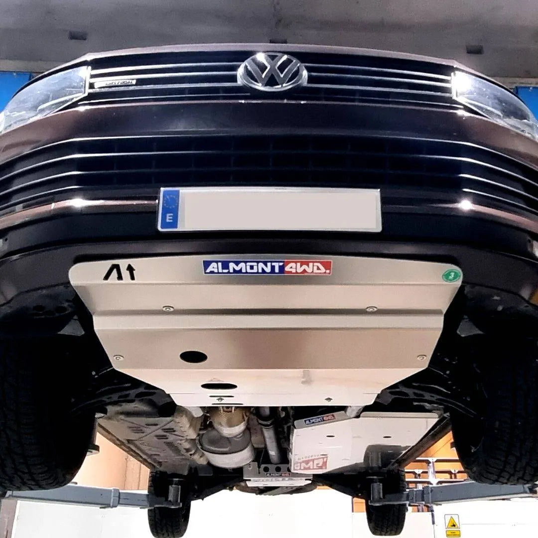 Protection Duralumin 6mm Frontale | VW Transporter T5 / T6 / T6.1 sur Xperts4x4 Accessoires 4x4 Off-Road