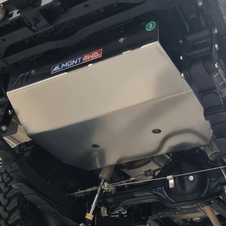 Protection Réservoir ALMONT4WD Toyota GRJ 76-78-79  Duralumin 8 mm sur Xperts4x4 Accessoires 4x4 Off-Road