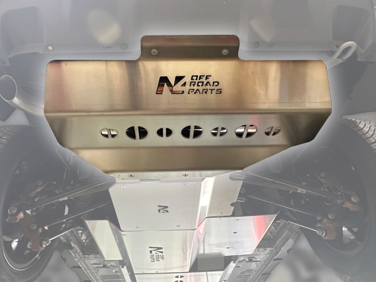 Protection Silencieux Aluminium 6mm Dacia Duster 4x4 2024+ N4 Offroad sur Xperts4x4 Accessoires 4x4 Off-Road