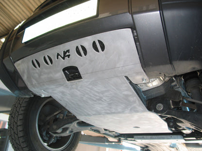 Ski de protection avant en aluminium de 8mm pour Land Rover Discovery III N4-Offroad sur Xperts4x4 Accessoires 4x4 Off-Road