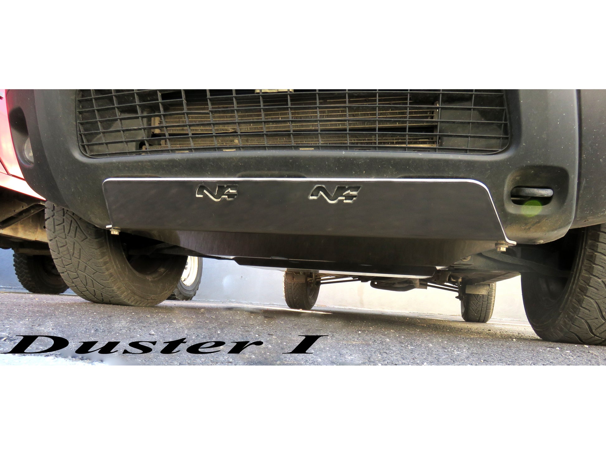 Ski protection avant aluminium 6mm Dacia Duster 2009-2023 N4-Offroad sur Xperts4x4 Accessoires 4x4 Off-Road