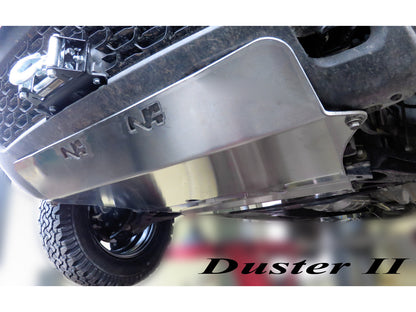 Ski protection avant aluminium 6mm Dacia Duster 2009-2023 N4-Offroad sur Xperts4x4 Accessoires 4x4 Off-Road