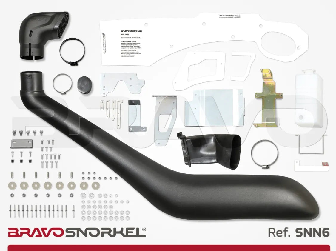 Snorkel Bravo 4x4 - Nissan Navara D23 NP300 2015+ sur Xperts4x4 Accessoires 4x4 Off-Road