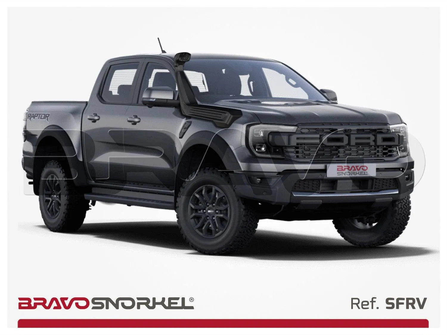 Snorkel Ford Ranger/Raptor 2023+ | BRAVO SNORKEL sur Xperts4x4 Accessoires 4x4 Off-Road